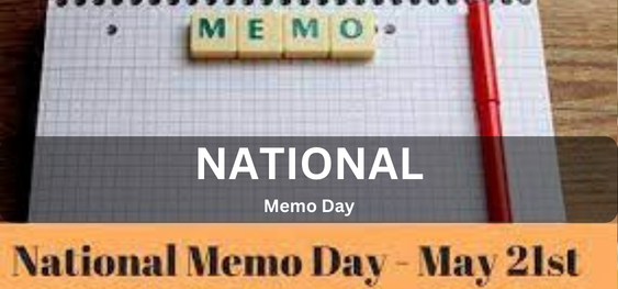 National Memo Day [राष्ट्रीय मेमो दिवस]